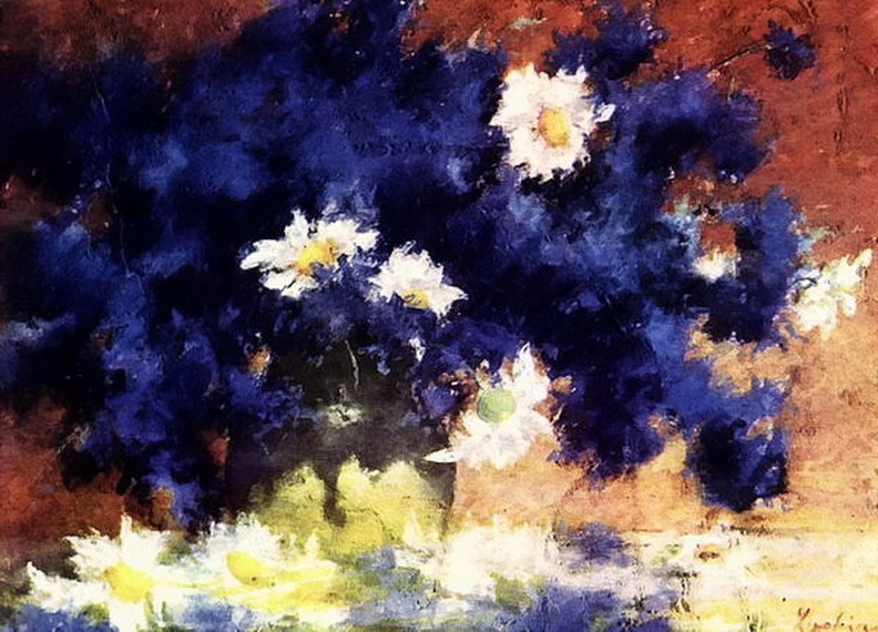 Natura morta con Fiori di mais